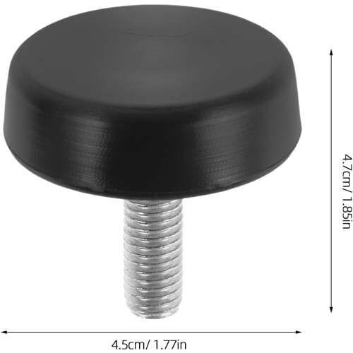 8Pcs Adjustable Treadmill Feet Pads M10 Mounting Screws with Vibration Isolation 1