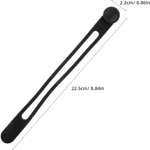Lot de 8 sangles de parapluie en silicone réutilisables 1