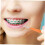 50pcs Interdental Escova Conjunto para Braces Limpeza com Picks Multi-cor 4
