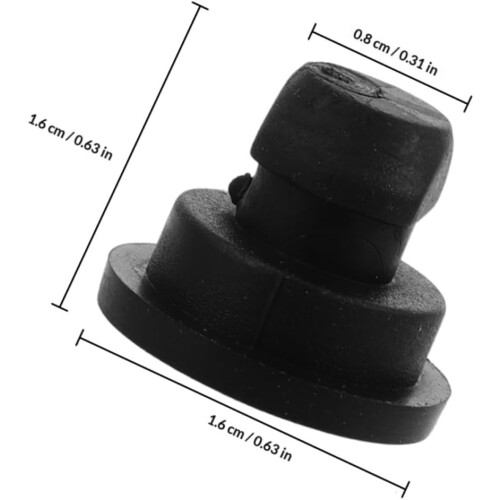 Rubber Feet Replacement Pot Inserts 8pcs Wear-resistant and Maintain Shape Simple and Elegant Design 1