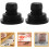 Rubber Feet Replacement Pot Inserts 8pcs Wear-resistant and Maintain Shape Simple and Elegant Design 8