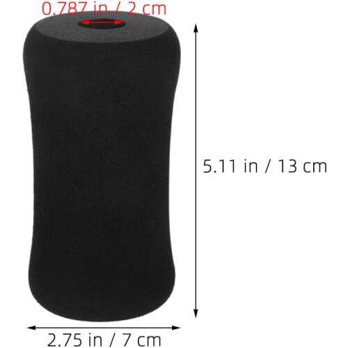 8pcs Foot Pads Roller Covers Foam Training Sleeve Replacement 1