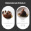 100Pcs Round Chocolate Tray Wrapper Cups Chocolate Fixator 5
