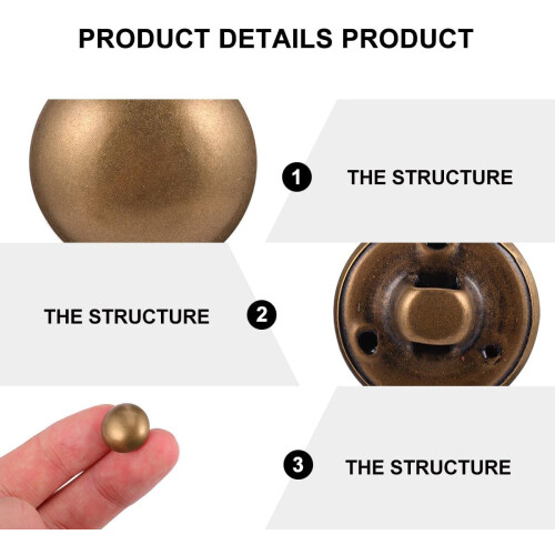 100pcs Metal Copper Buttons for Jeans Coat DIY Sewing Buttons Retro Pattern Set 2