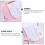 8Pcs Geometric Ruler Drawing Stencils Set Multifunctional Architect Scale Ruler Technical Drawing Supplies 5