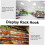 101pcs Pegboard Hook Set Trays Display Rack for Organizing Tools and Equipment Easy to Install 3