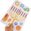 9 Sheets Hanukkah Decorative Window Decals Static Removable Electrostatic Film Clings 4