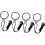Collier loupe portable en pendentif (lot de 8) 6
