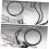 Collier loupe portable en pendentif (lot de 8) 8