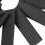 Strisce adesive biadesive con supporto super resistente, 50 pezzi, in nylon nero, nastro a strappo resistente 4
