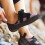 Strisce adesive biadesive con supporto super resistente, 50 pezzi, in nylon nero, nastro a strappo resistente 5