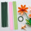 Krepppapier-Verpackungsset für Blumensträuße, Verpackungsmaterial, strukturierte Packbögen 5