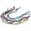50pcs Hollow Heart Shape Stone Beads About Plating Semi-Finished Beads 2