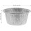 100 pirottini di alluminio usa e getta per mini torte, cupcake e crostatine. 2