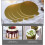 Bases de bolo de mousse de papel do bolo do círculo dourado de 200pcs 3
