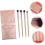 2pcs Eyeshadow Brush Portable Eyebrow Versatile Makeup for Eye Shadow Application Cosmetic Brush for Foundation 3