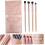 2pcs Eyeshadow Brush Portable Eyebrow Versatile Makeup for Eye Shadow Application Cosmetic Brush for Foundation 7