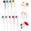 Brosse à cils et sourcils double embout (lot de 9) - Outil de précision 5