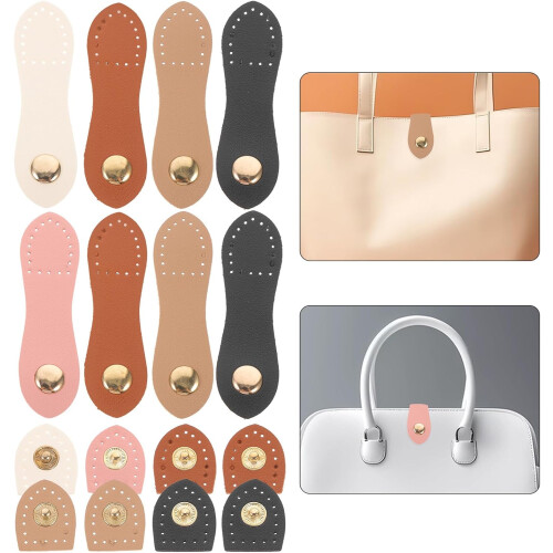 8 Sets Costume Snap Closure Buckles Small Multi-Use Snap Buckles for Sewing Bag 2