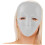 stk. blanke heldekkende maske DIY-malbare maskerademasker 7