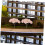 8pcs Miniature Cherry Blossom Trees Mini Garden Decoration Simulation Tree Ornaments 3