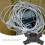 8pcs Lights Strings Storage Holder Cable Management Holder Large Black Plastic Cord Organizer 8