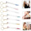 8pcs Reusable Eyelash Brush Soft Bristles Lash Applicator Tool for Lash Extensions 7