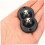 8 mini rotelle autoadesive con sfera girevole per contenitori, scatole, cucina e lavanderia. 6