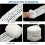 8pcs Sausage Net Ham Packaging Net Cotton Meat Netting Rolls Elastic Easy to Store Kitchen Home Use 3