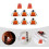8pcs Drying Dehumidifiers Silicone Musical Instrument Driers Practical Dehumidification 7