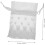8 stk. elegante blonde snorposer med broderinettoppbevaring 2