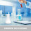 8pcs 50Ml Plastic Laboratory Conical Flasks Narrow Neck Erlenmeyer Flasks 8