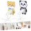 4sets 6-Claw Rotating Hook Rack Kitchen Utensil Holder Wall Hooks for Bathroom Office Needed 2pcs*4 4