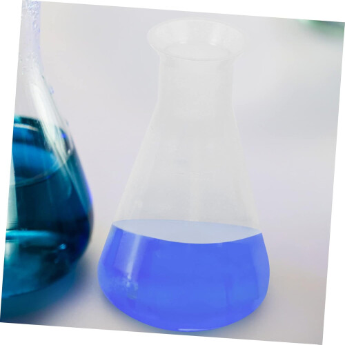 8pcs Erlenmeyer Flask Scale Conical Flask for Chemistry Material for Science Experiments and Filtering 1