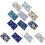 8pcs DIY Patchwork Fabric Cotton Cloth Printed Hawaii Style for Sewing Quilt Making Random Style 6