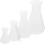 8pcs Erlenmeyer Flask Scale Conical Flask for Chemistry Material for Science Experiments and Filtering 5