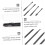 2sets Ear Wax Removal Tools Stainless Steel Ear Spoons for Home Use 5