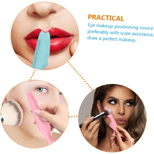 8pcs Silicone Eyeliner Stencils Makeup Tools Eyeliner Templates for Eye Makeup Stencil Tool 1