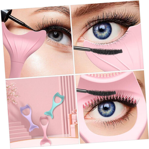 4 sets siliconen eyeliner applicators, herbruikbare eyeliner voor dames, make-up tools, 2 stuks*4 2
