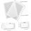 12pcs Multi-Functional Plastic Drafting Rulers Set Straight Line Stencil Templates for Calligraphy 2