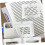 12pcs Multi-Functional Plastic Drafting Rulers Set Straight Line Stencil Templates for Calligraphy 3