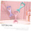 4 sets siliconen eyeliner applicators, herbruikbare eyeliner voor dames, make-up tools, 2 stuks*4 6