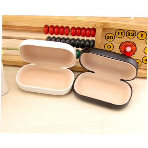 6pcs Leather Case for Glasses Case Sunglasses Box Eyewear Protector Empty Box 2