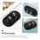 8pcs Adhesive Mini Swivel Caster Wheels Black Dual-Ball Rotatable Rollers 3