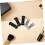 6pcs Foot Grinder Replacement Roller Heads for Electric Pedicure Tool 6