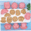 8-teiliges Blätter-Ausstechförmchen, rosa, St. Patrick's Day Backzubehör 5