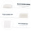 8pcs Stretchable Makeup Removal Pads Thin Cotton Rounds for Face Eye Makeup 3