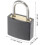 7Pcs Small Luggage Locks with Keys for Suitcase Backpack Padlocks Travel Security Black 2