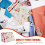 Floral Fabric Material DIY Patchwork Cotton Cloth for Craft Lovers 7-Color Assorted Plain Weave 3