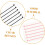 7 Sheets Silicone Eyelash Lift Pads Multi-color Lash Perming Shields 3